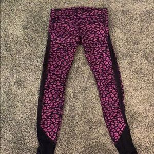 Lululemon purple cheetah print leggings-8
